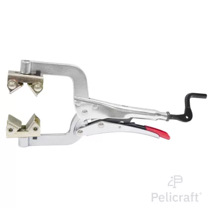 Pince pour tubes à mâchoires en V Strong Hand Tools utilisée pour le maintien et l’alignement de tubes en atelier