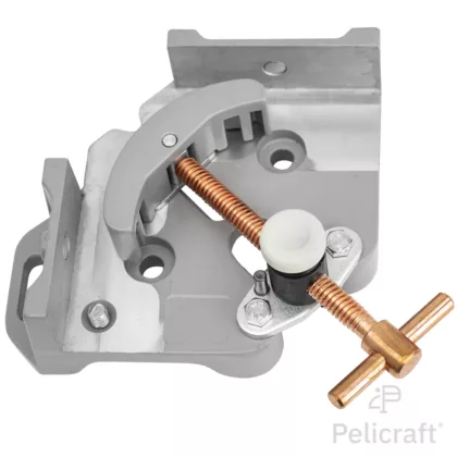 Étau d’établi magnétique portable pour le serrage et le positionnement temporaire de pièces métalliques en atelier