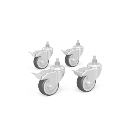 Roulettes pour établi (lot de 4)