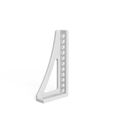 Butée et équerre de bridage 300 G aluminium
