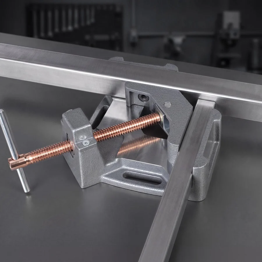 Étau d'établi 2 axes WAC35D WAC45 Strong Hand Tools