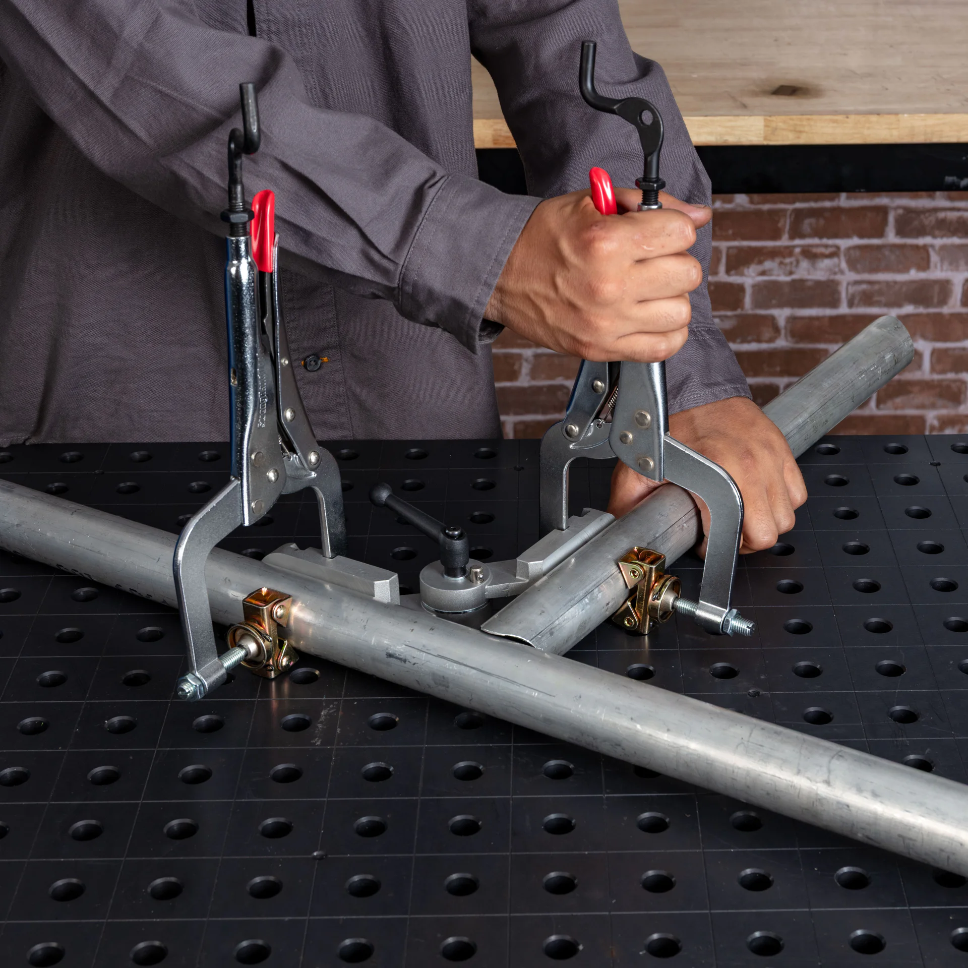 V-Pads clipsables pour matériaux ronds